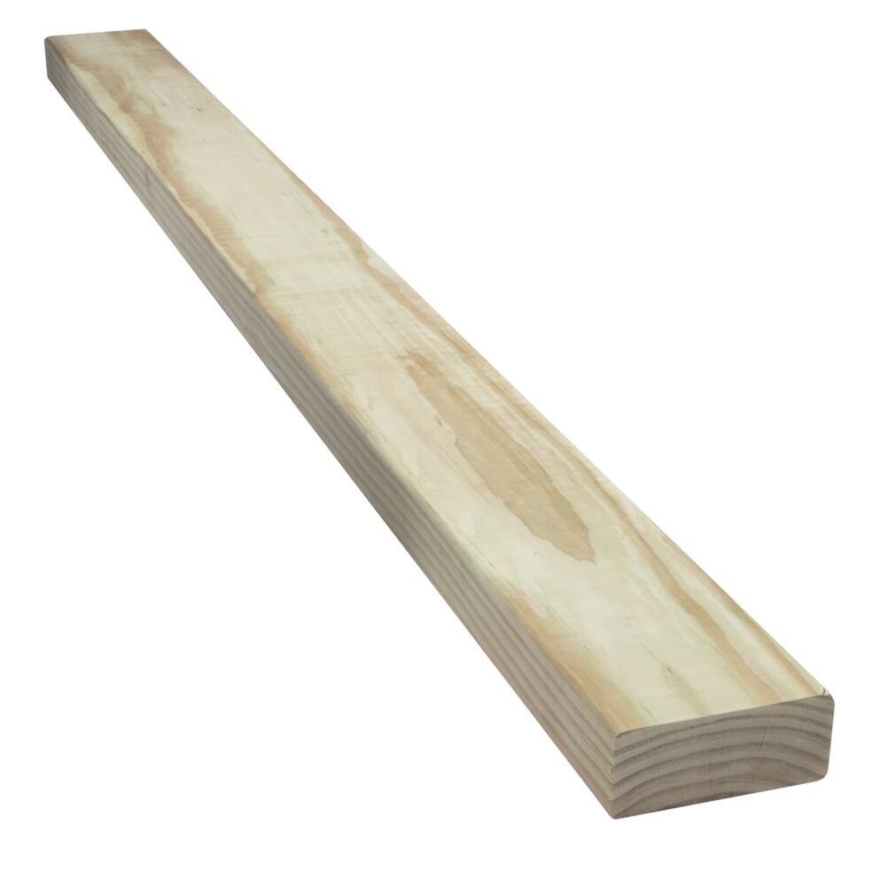 2x4x16 Pressure Treated Pine Fence Rails #2 Grade