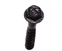 Simpson Outdoor Accents Outdoor Accents #10 x 1-1/2 in. Black Double-Barrier Coating Connector Screw (50-Pack)