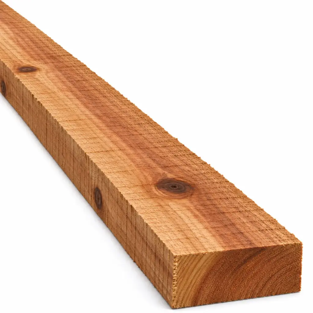 2x6x16' Rough KD Cedar