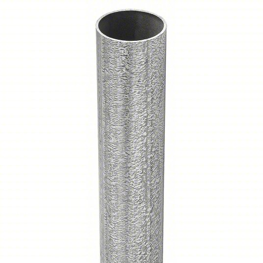 2-3/8x8' 16GA Galvanized Metal Fence Post