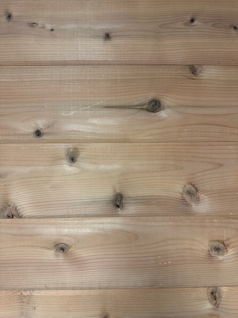 1x8x10' T&G Cedar STK #122 Reversible