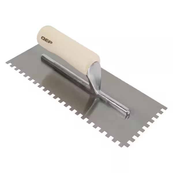 Qep-Trowels, 1/4 X 1/4 X 1/4 Sq - 49713Q