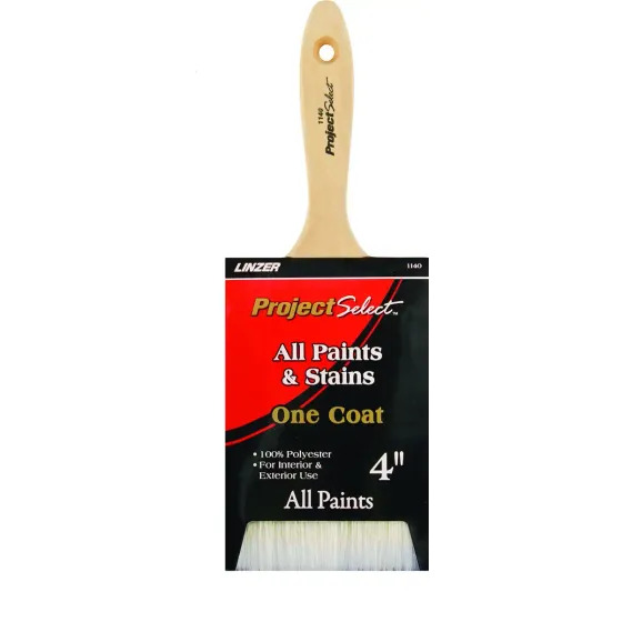 Linzer 4" Project Select One Coat
