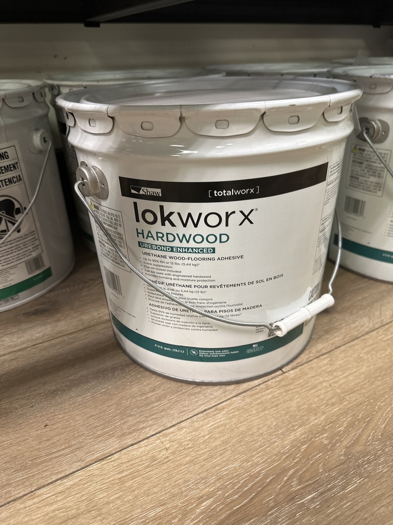 Shaw LokWorx Urethane Wood Flooring Adhesive 4 Gal