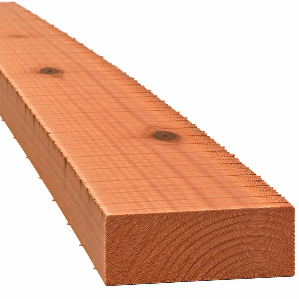 2x6x8' Appearance Grade Rough Western Red Cedar
