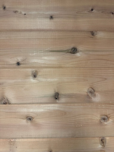 1x8x10' T&G Cedar STK #122 Reversible