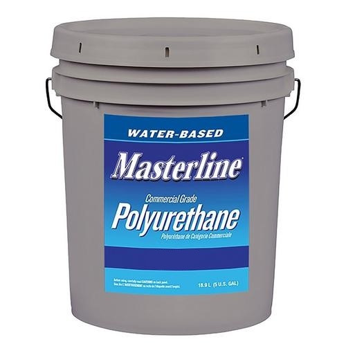 Masterline Waterbase Poly 5 Gal, Semi Gloss