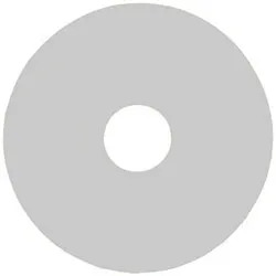Norton 7x5/16" Driver Pad White 66254425418