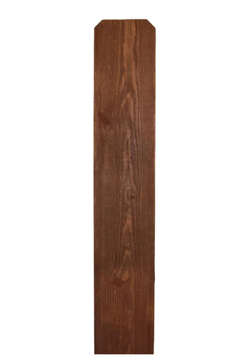 5/8x5.5x8' DE KD Cedar Prestained Dark Walnut