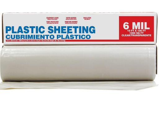 Plastic Moisture Barrier 6mil 1000sf