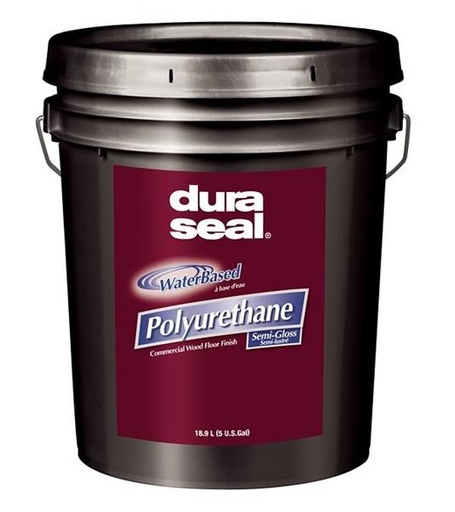 Duraseal Water Based Poly 5 Gal Semi Gloss